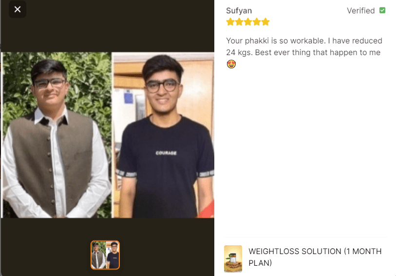 Weightloss Solution (2 Months Plan)